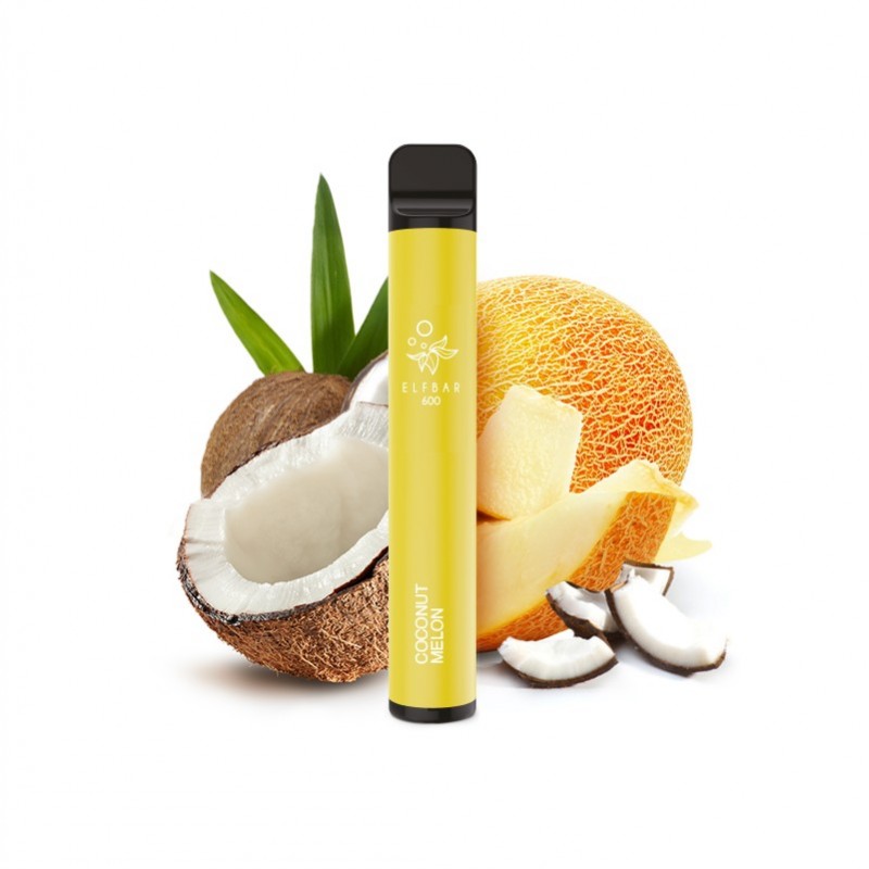 Elfbar 600 CP Einweg E-Zigarette Coconut Melon 20m...