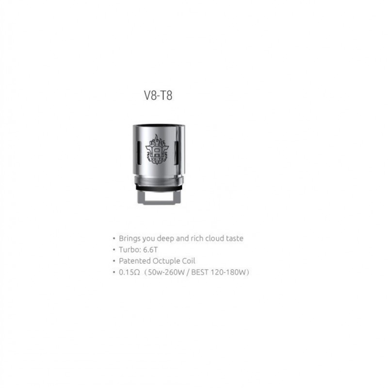 Smok TFV8 V8-T8 Coil Verdampferkopf 0.15 Ohm