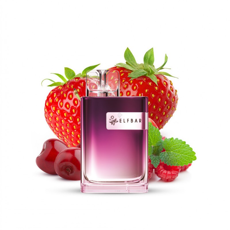 Elfbar CR600 Einweg E-Zigarette Strawberry Raspber...