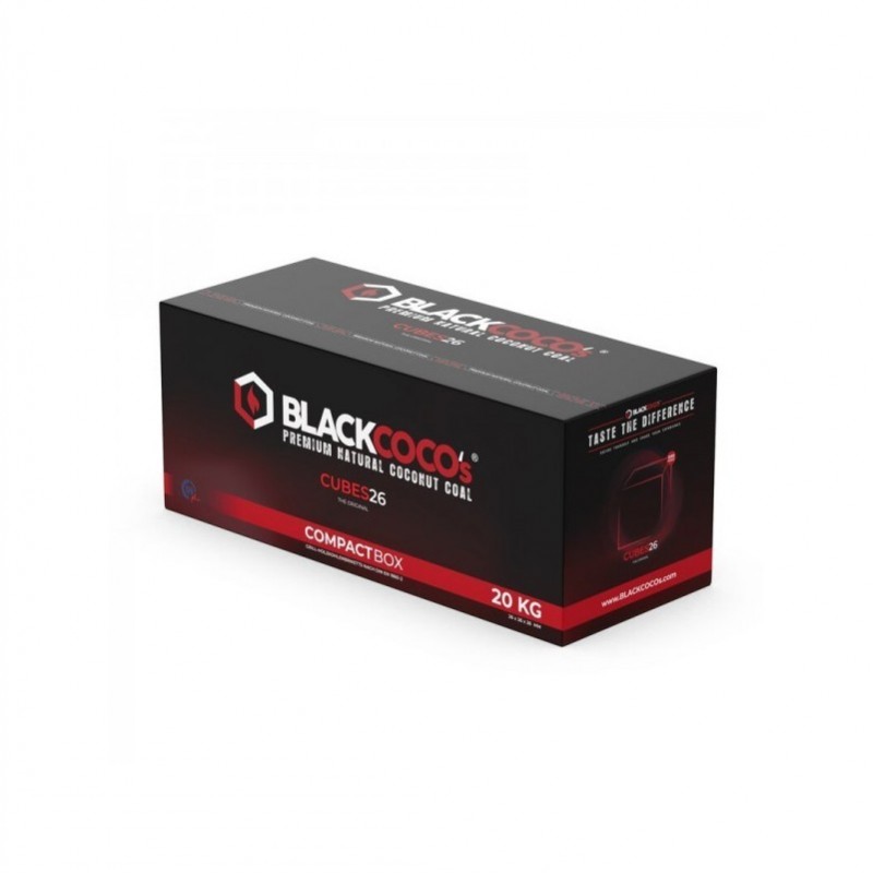 Black Cocos Naturkohle 26mm 20kg