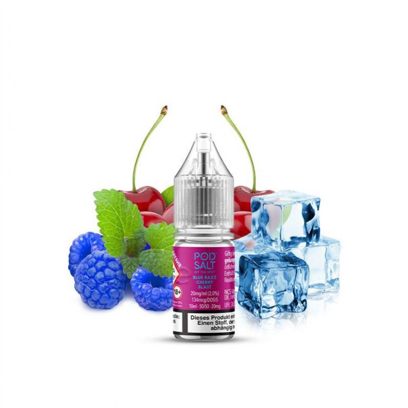 Pod Salt XTRA Blue Razz Cherry Blast Nikotinsalz L...