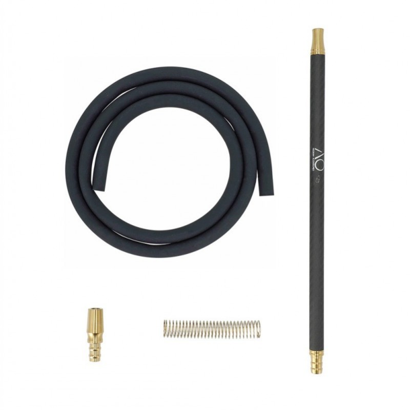 AO Carbon Mundstück Set - Gold Schwarz