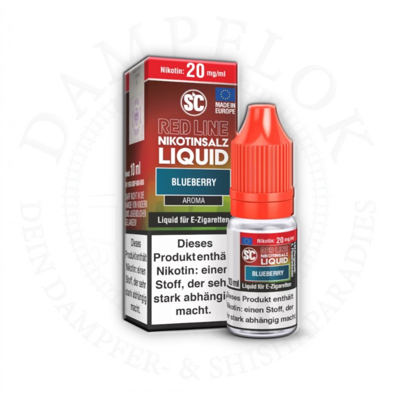 SC Red Line Blueberry Nikotinsalz Liquid 10ml