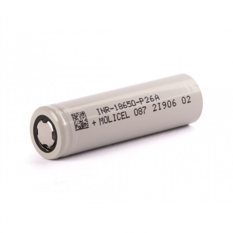 Molicel INR18650-P26A 2600mAh 35A 3,6V - 3,7V Li-I...