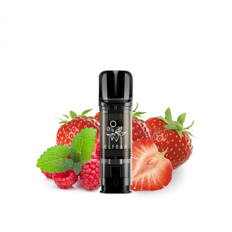 Elfbar ELFA CP Prefilled Pod - Strawberry Raspberr...