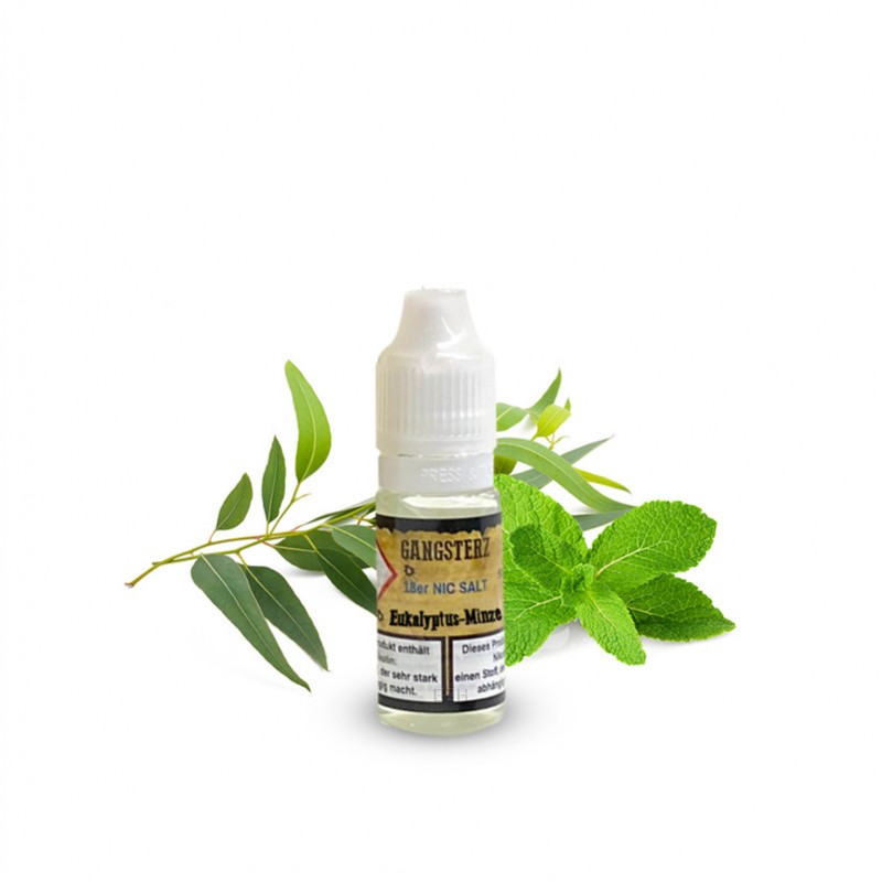 Gangsterz Eukalyptus Minze Nikotinsalz Liquid 18mg...