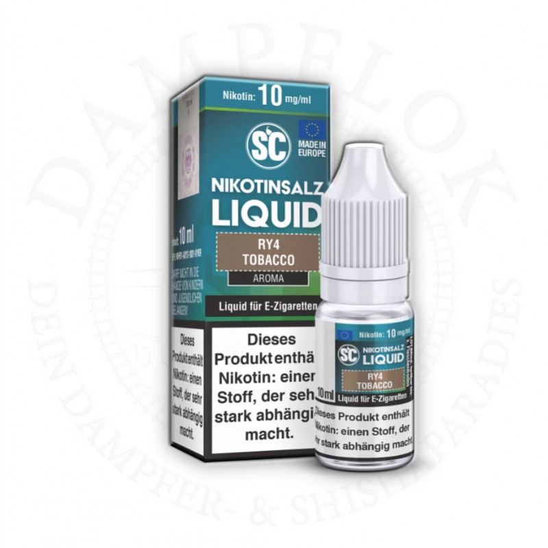 SC RY4 Tobacco Nikotinsalz Liquid 10ml
