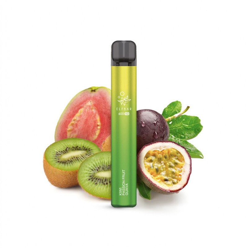 Elfbar 600 V2 Einweg E-Zigarette Kiwi Passion Frui...
