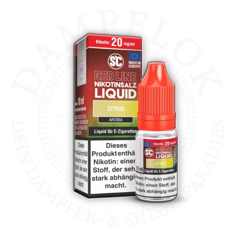 SC Red Line Citrus Nikotinsalz Liquid 10ml