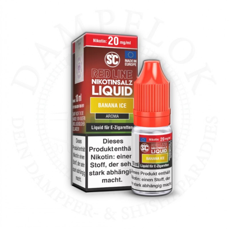 SC Red Line Banana Ice Nikotinsalz Liquid 10ml