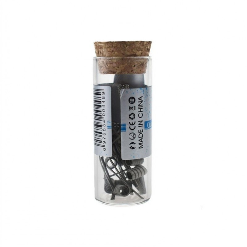Vandy Vape Prebuilt Ni80 Quad Core Fused Clapton Coil 28ga*4/38ga 0.22 Ohm