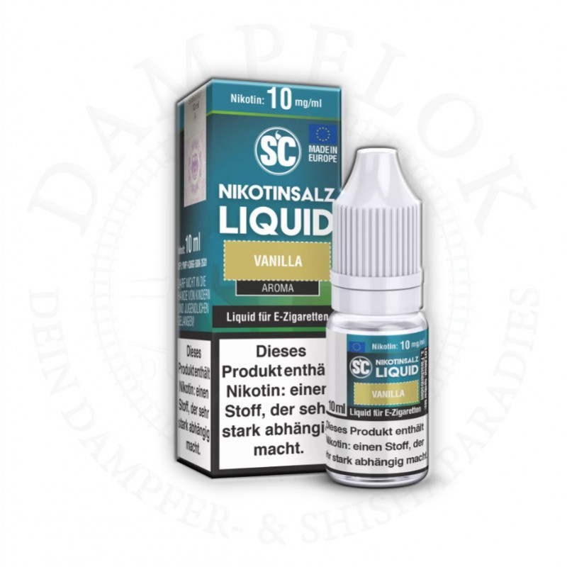 SC Vanilla Nikotinsalz Liquid 10ml