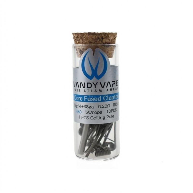 Vandy Vape Prebuilt Ni80 Quad Core Fused Clapton C...