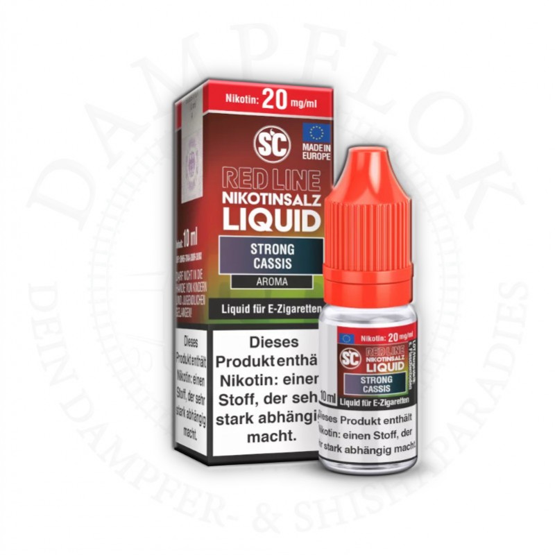 SC Red Line Strong Cassis Nikotinsalz Liquid 10ml