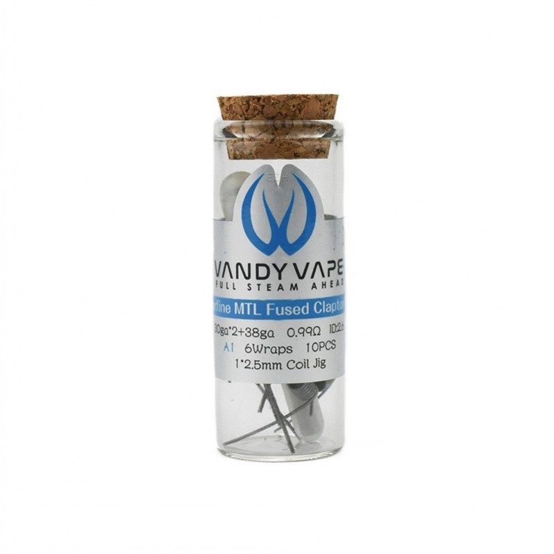 Vandy Vape Prebuilt A1 Superfine MTL Fused Clapton...