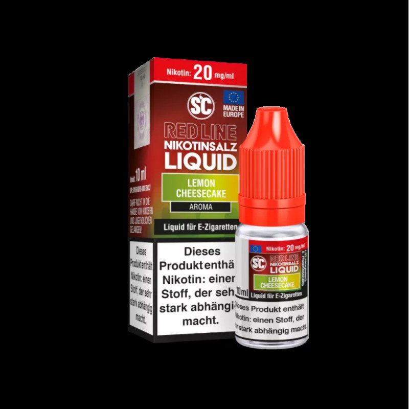 SC Red Line Lemon Cheesecake Nikotinsalz Liquid 10...