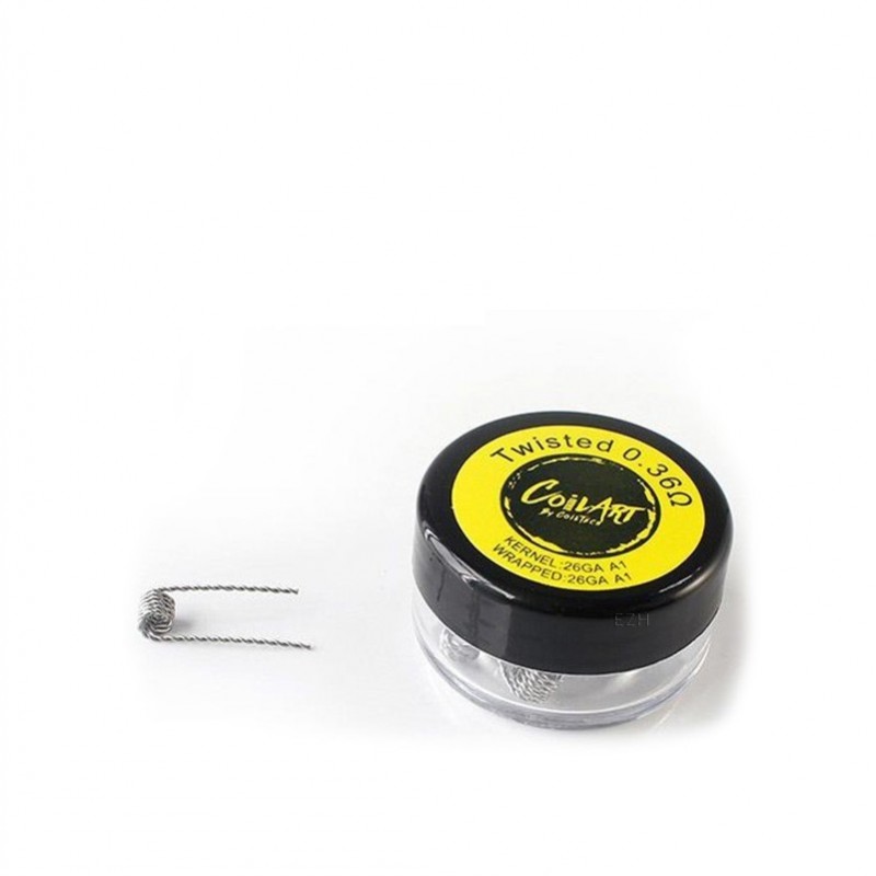 COILART Prebuilt Twisted Coil 0.36 Ohm (26GA/26GA)