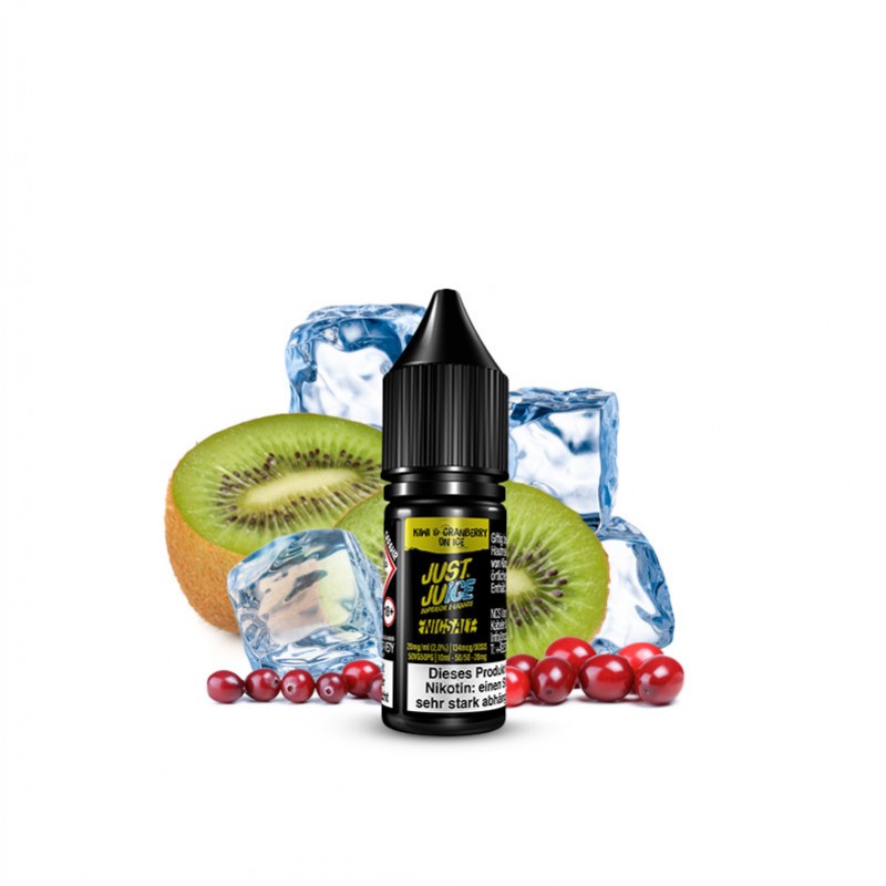 JUST JUICE Kiwi & Cranberry on Ice Nikotinsalz...