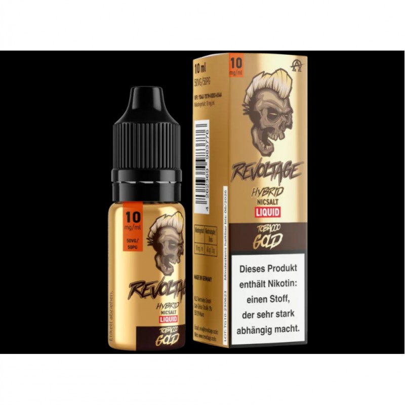 Revoltage Tobacco Gold Hybrid Nikotin Liquid 10ml