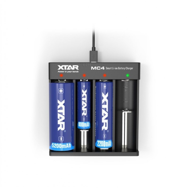 XTAR MC4 Li-ion Ladegerät