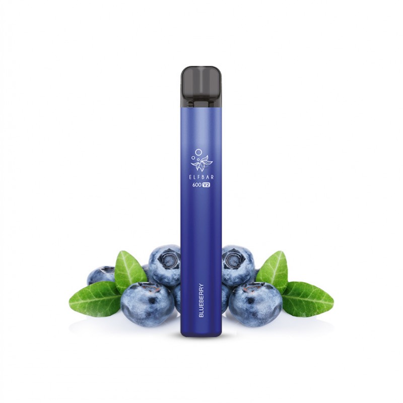 Elfbar 600 V2 CP Einweg E-Zigarette Blueberry 20mg