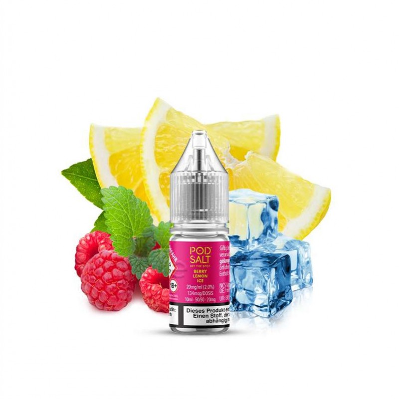 Pod Salt XTRA Berry Lemon Ice Nikotinsalz Liquid 1...
