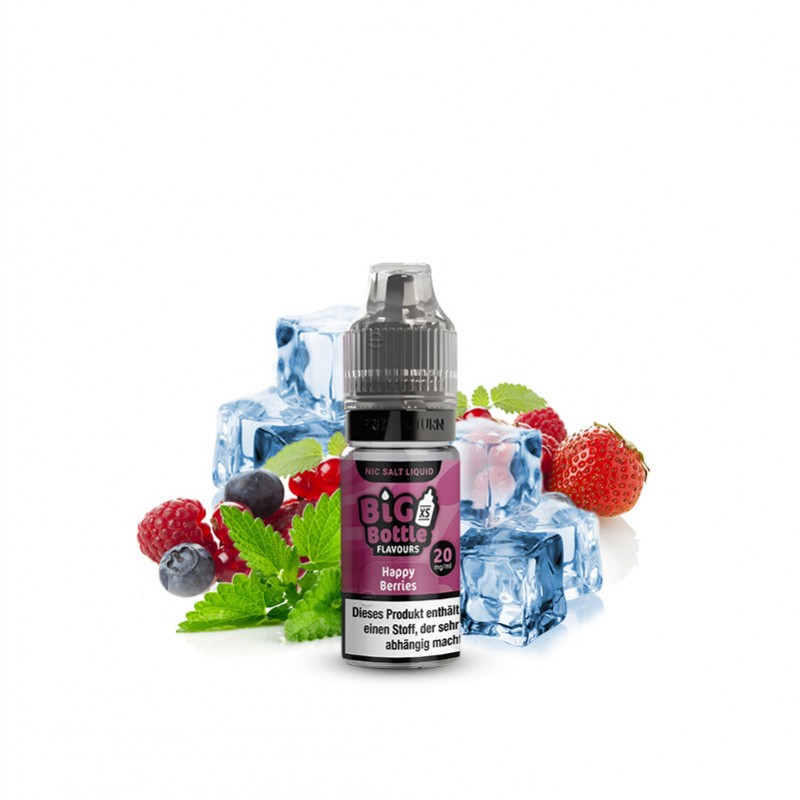 Big Bottle Happy Berries Nikotinsalz Liquid 10ml