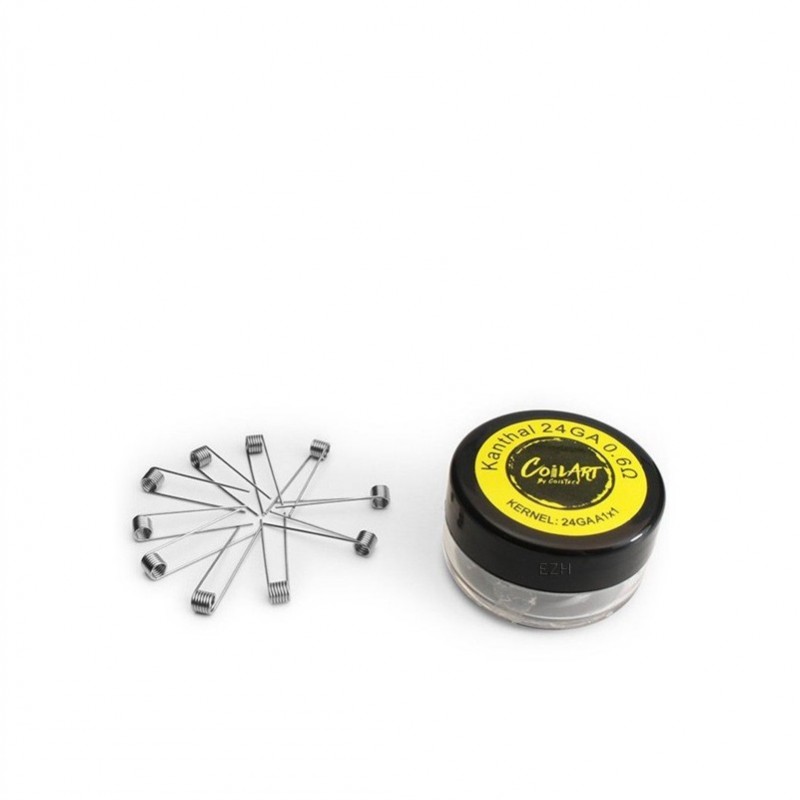 COILART Prebuilt Kanthal Coil 0.6 Ohm (24GA)