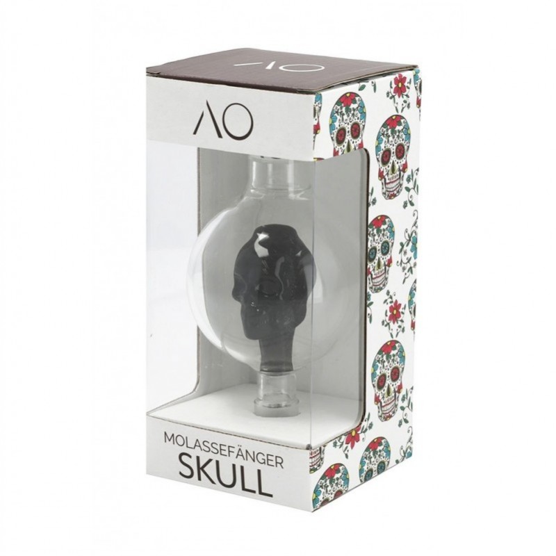 AO Molassefänger Skull Black 18/8