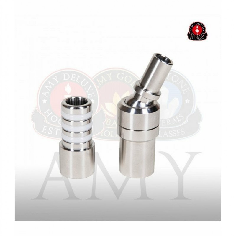 Amy Deluxe Edelstahladapter mit Kugelgelenk AD003