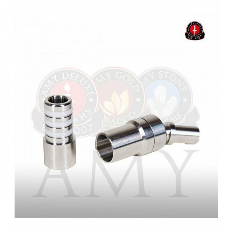 Amy Deluxe Edelstahladapter mit Kugelgelenk AD003