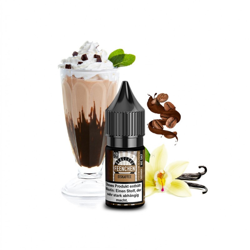 Nebelfee Eiskaffee Feenchen Nikotinsalz Liquid 10m...