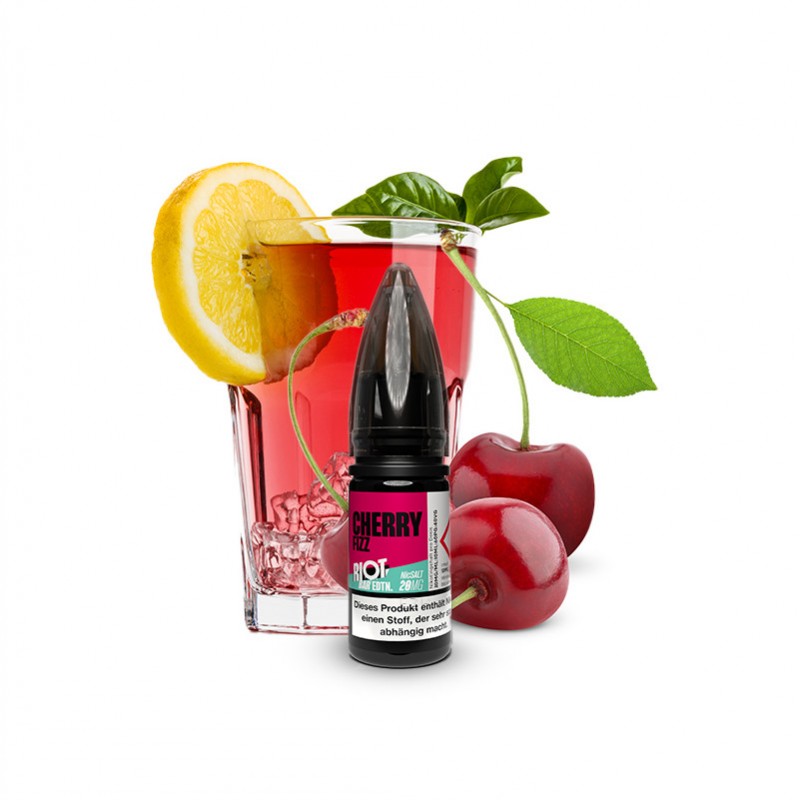 Riot Squad Bar Edition Cherry Fizz Nikotinsalz Liq...