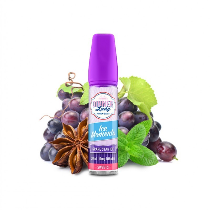 Dinner Lady Moments Grape Star Ice Aroma 20ml