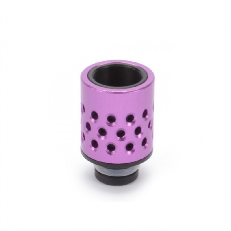 Drip Tip 510 Honeycomb Alu Lila