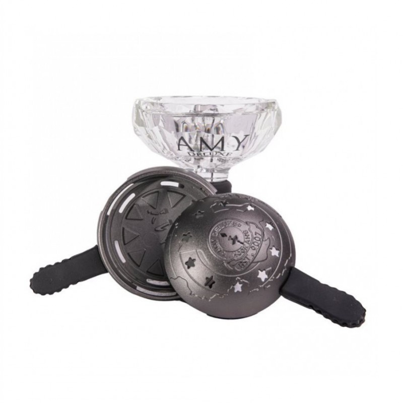 Amy Deluxe GlasSi Globe Set Schwarz