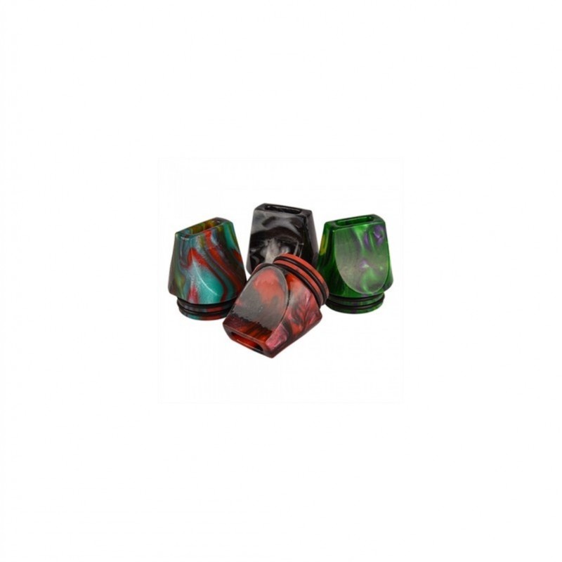 Drip Tip 810 oben schmal/flach mit Dichtungsringen...
