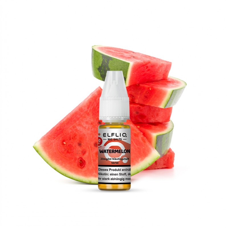 Elfbar Elfliq Watermelon Nikotinsalz Liquid 10ml