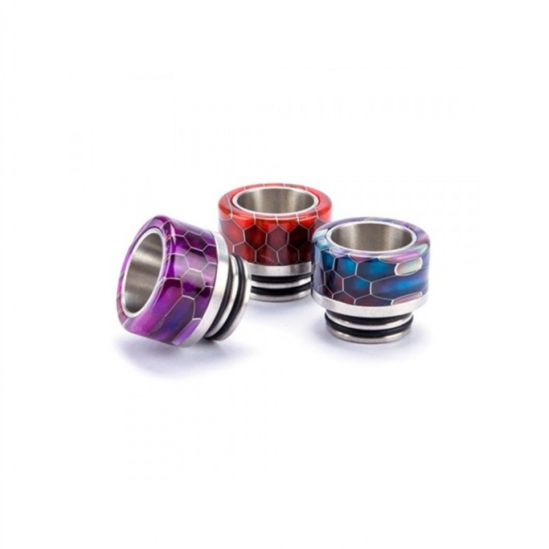 Drip Tip 810 mit Dichtungsringen Epoxidharz Wabenm...
