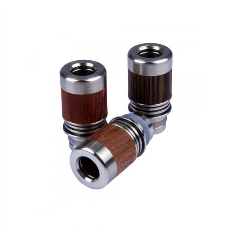 Drip Tip 510 Edelstahl + Holz Temperaturisolation ...