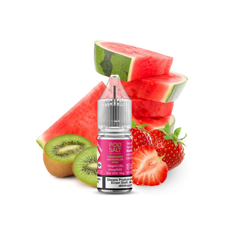 Pod Salt XTRA Strawberry Watermelon Kiwi Nikotinsa...