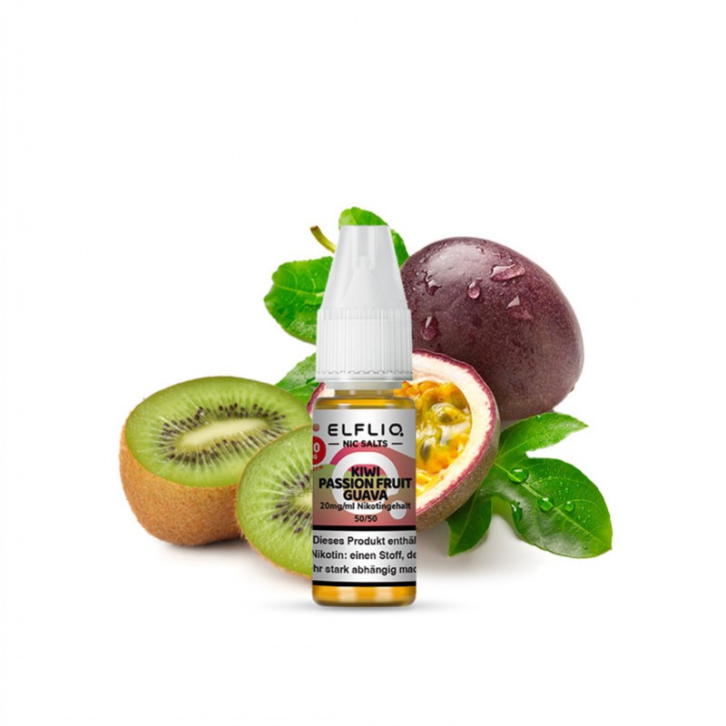 Elfbar Elfliq Kiwi Passion Fruit Guava Nikotinsalz...