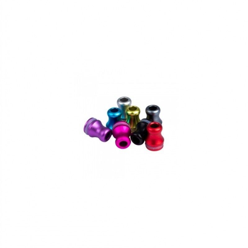 Drip Tip 510 Aluminium 12mm - silber