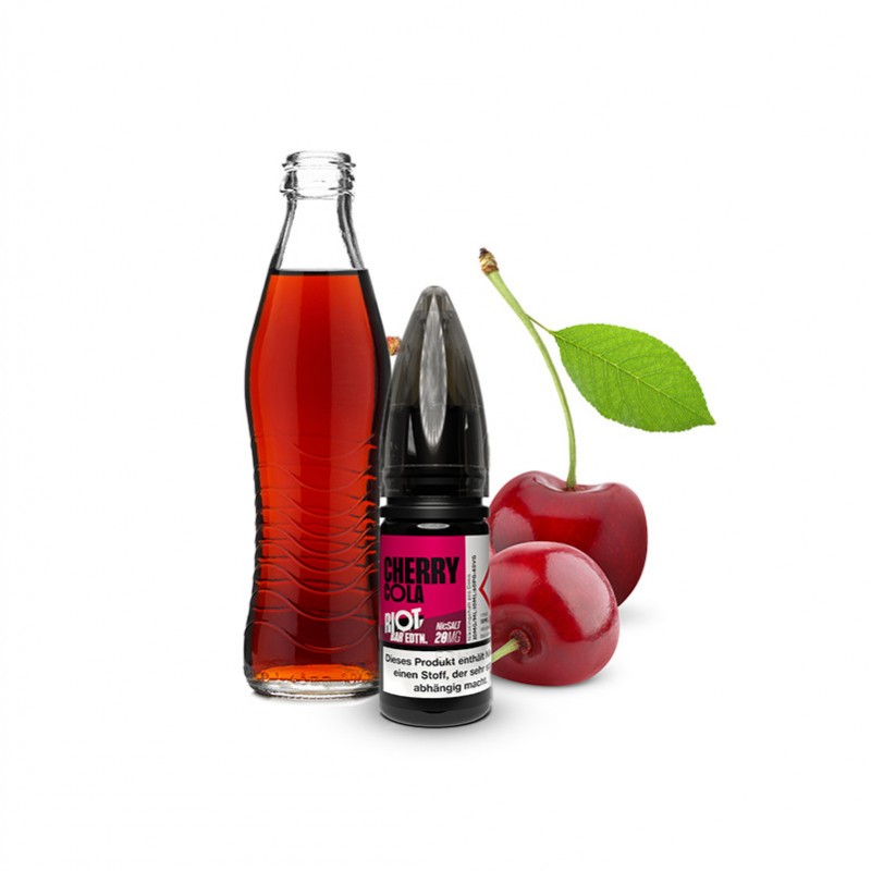 Riot Squad Bar Edition Cherry Cola Nikotinsalz Liq...