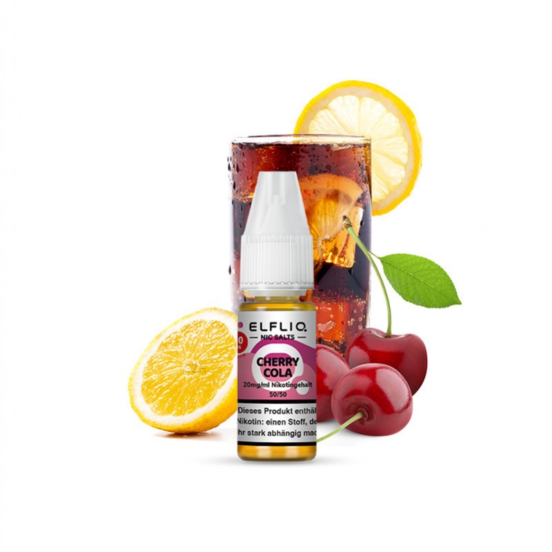 Elfbar Elfliq Cherry Cola Nikotinsalz Liquid 10ml