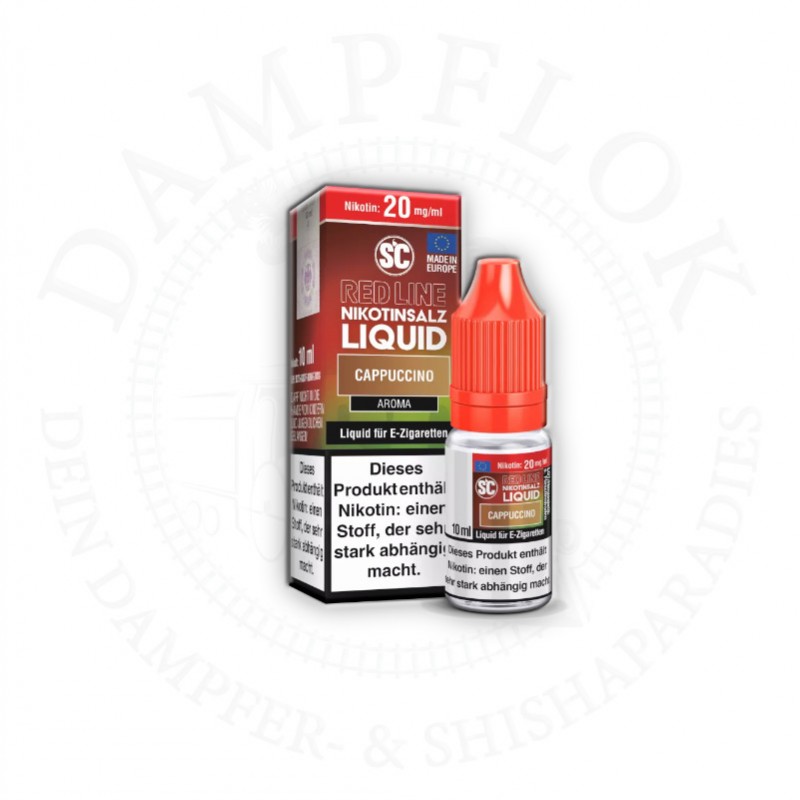 SC Red Line Cappuccino Nikotinsalz Liquid 10ml
