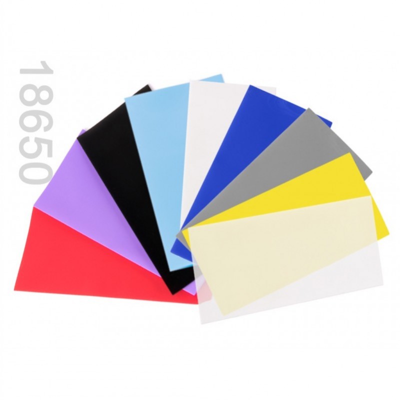 Schrumpfschlauchset für 18650 Akkus (ø18.12 mm x...