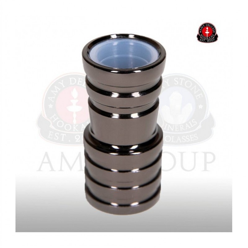 Amy Deluxe Big Schlauchadapter Dark Chrome