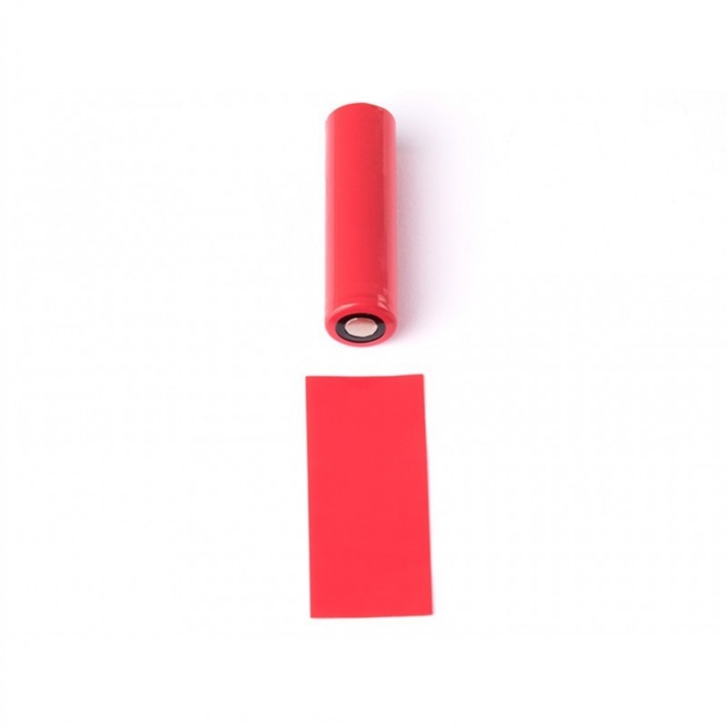 Schrumpfschlauchset für 18650 Akkus (ø18.12 mm x 70 mm) rot, hellblau und schwarz