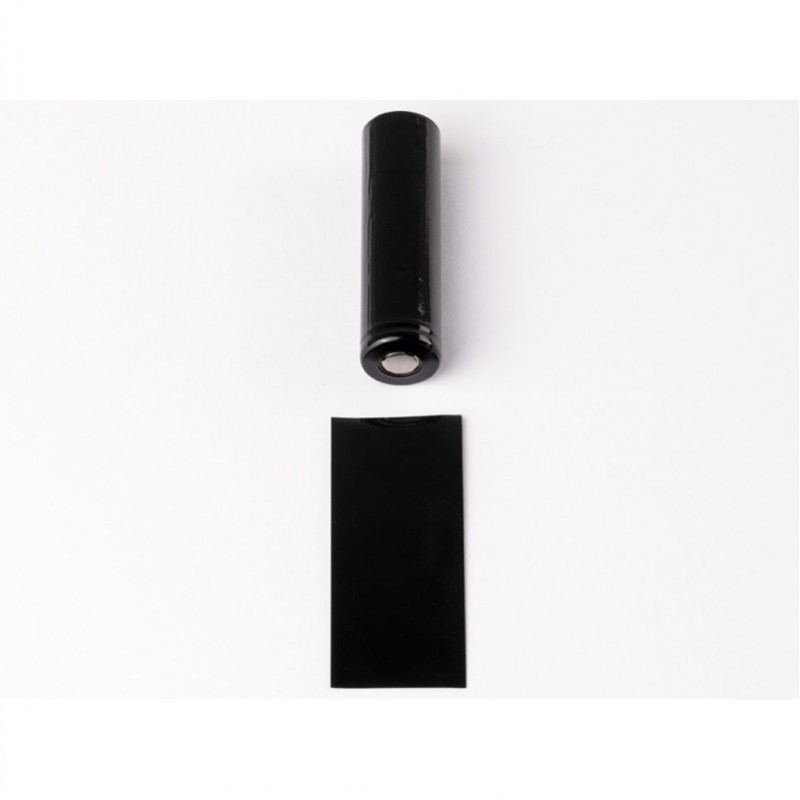 Schrumpfschlauchset für 18650 Akkus (ø18.12 mm x 70 mm) rot, hellblau und schwarz